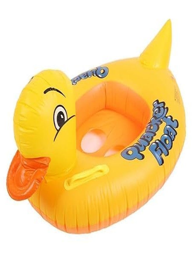 DS ENTERPRISE Swimming Ring Tube, Water Fun, Pool Toy for Kids, Safety Raft Water Pool Floats Inflatable Boat for Baby Pool Party Fun & Baby Learning Swim, Enjoyment Swimming (Duck) - Image 1